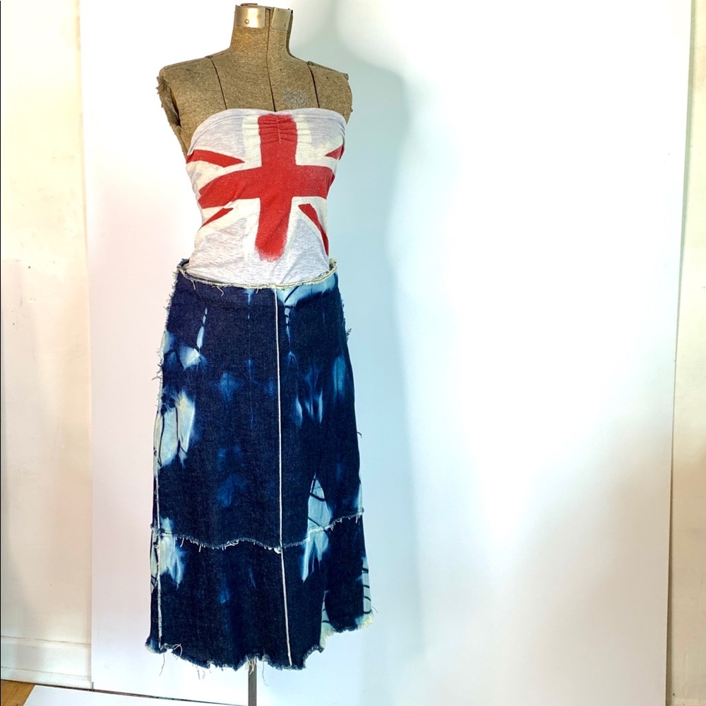 Sweet ‘Hand Painted Effect’ Union Jack Tube Top